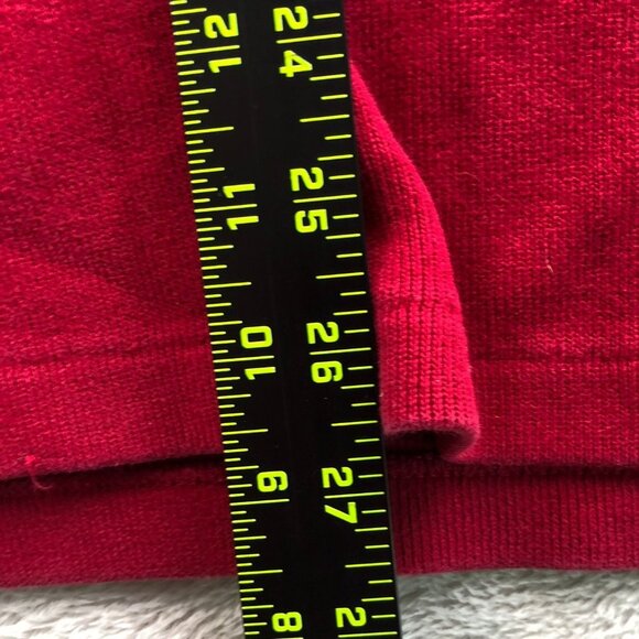 Polo Ralph Lauren Mens Sweater Size XL Pullover 1/4 Zip Stand Collar Casual Red - Picture 4 of 12